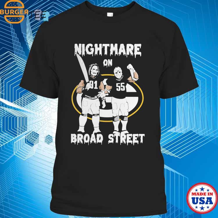 Green Bay Packers Nightmare On Broad Street T-Shirt