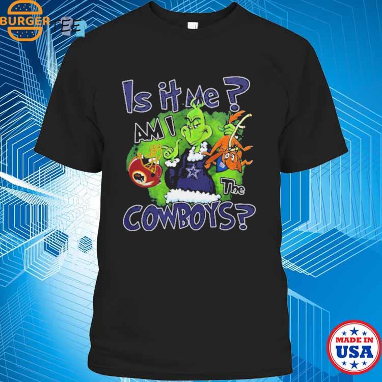 Official Grinch is it me am I the Dallas Cowboys T-shirt, hoodie