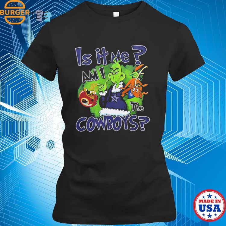 Official grinch is it me am i the dallas cowboys shirt, hoodie, sweater,  long sleeve and tank top