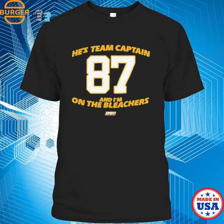 Official he's Team Captain And I'm On The Bleachers Shirt, hoodie, sweater,  long sleeve and tank top