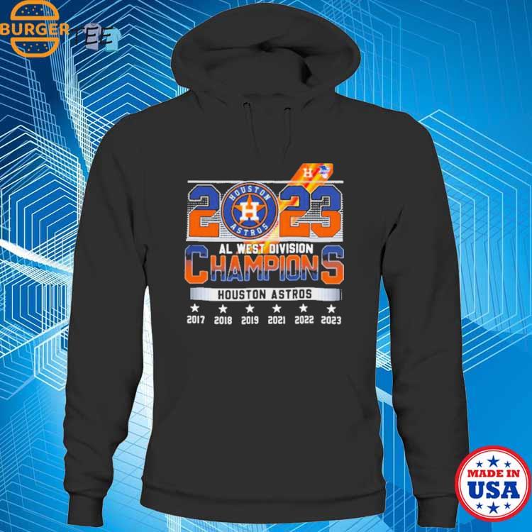 Houston Astros We Will never Know American League West Champions 2017 2023  Shirt, hoodie, longsleeve, sweatshirt, v-neck tee