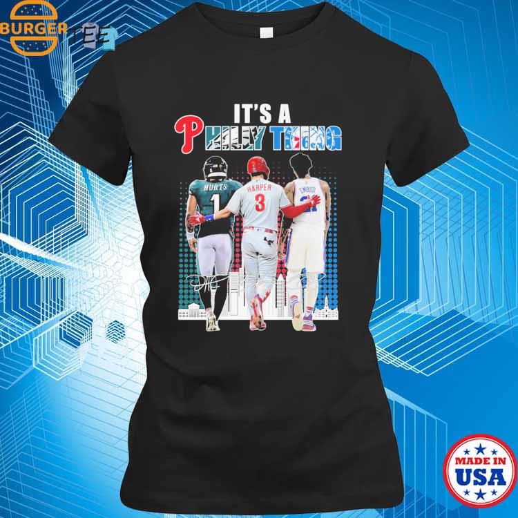 Nice bryce Harper Philly First Philadelphia Phillies signature shirt,  hoodie, sweater, long sleeve and tank top