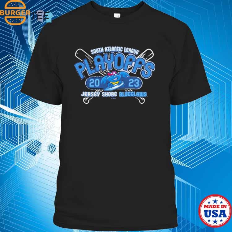 Jersey Shore BlueClaws 2023 SAL Playoffs T Shirt - Limotees