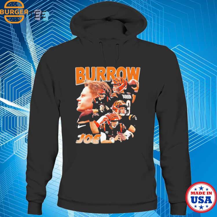 Joe Burrow 9 Cincinnati Bengals football vintage poster shirt, hoodie,  sweater, long sleeve and tank top