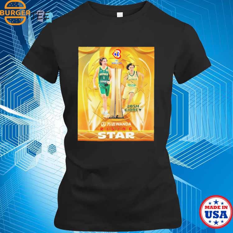Josh Giddey Is Wanda Rising Star Of Fiba Basketball World Cup 2023 Shirt -  Peanutstee