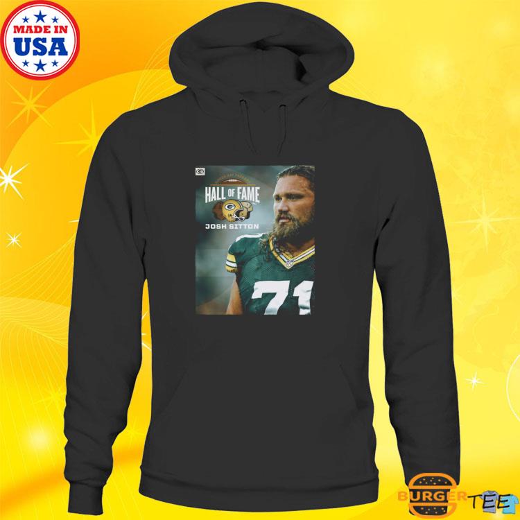 Josh Sitton Takes His Place In The Green Bay Packers NFL Hall Of Fame Go  Pack Go T Shirt - Limotees