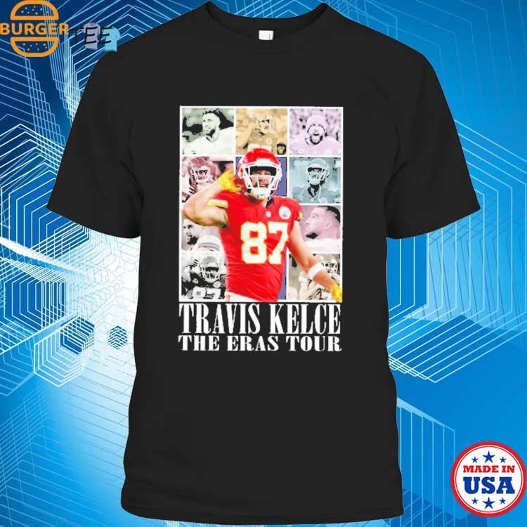 Kansas City Chiefs Travis Kelce The Eras Tour 2023 T-Shirt - Icestork