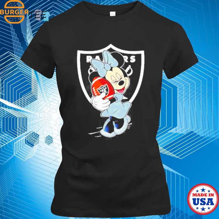 Official Las Vegas Raiders Minnie Mouse shirt - T-Shirt AT Fashion LLC