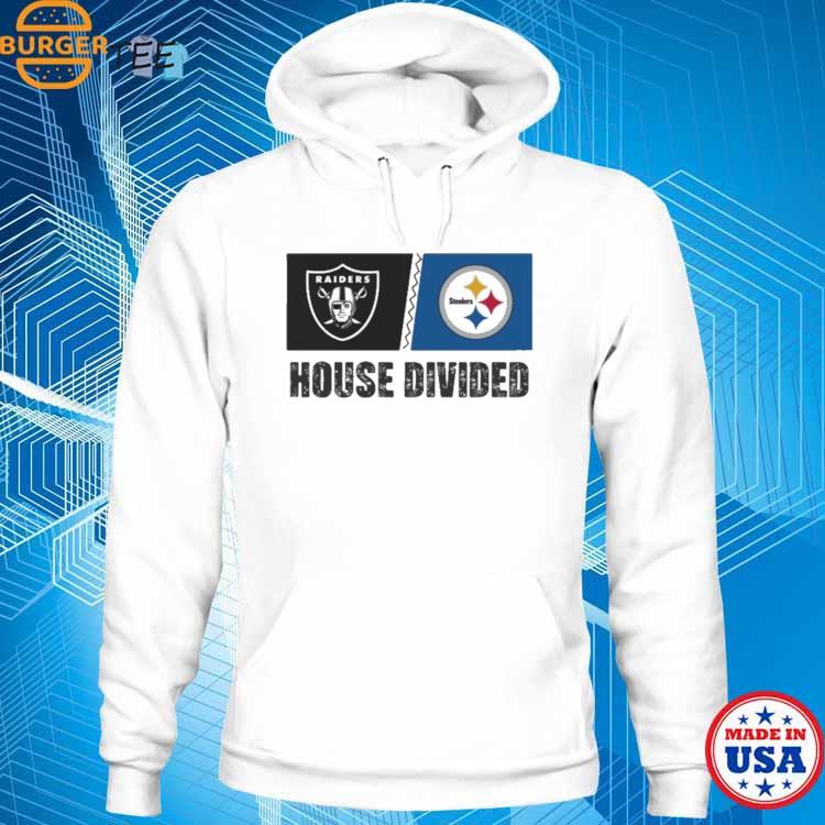 House Divided Las Vegas Raiders Vs Pittsburgh Steelers Shirt, hoodie,  longsleeve, sweatshirt, v-neck tee