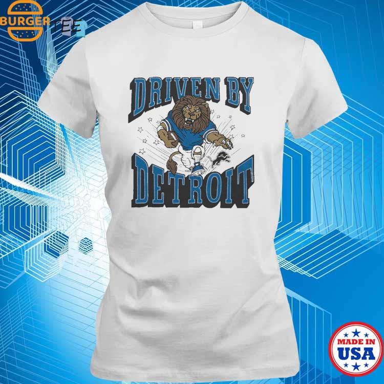 Official Lions Driven By Detroit T shirt - Limotees