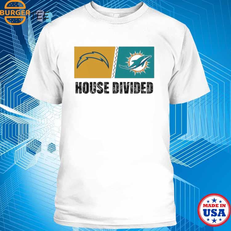 Nfl Shop Los Angeles Chargers Vs Miami Dolphins House Divided