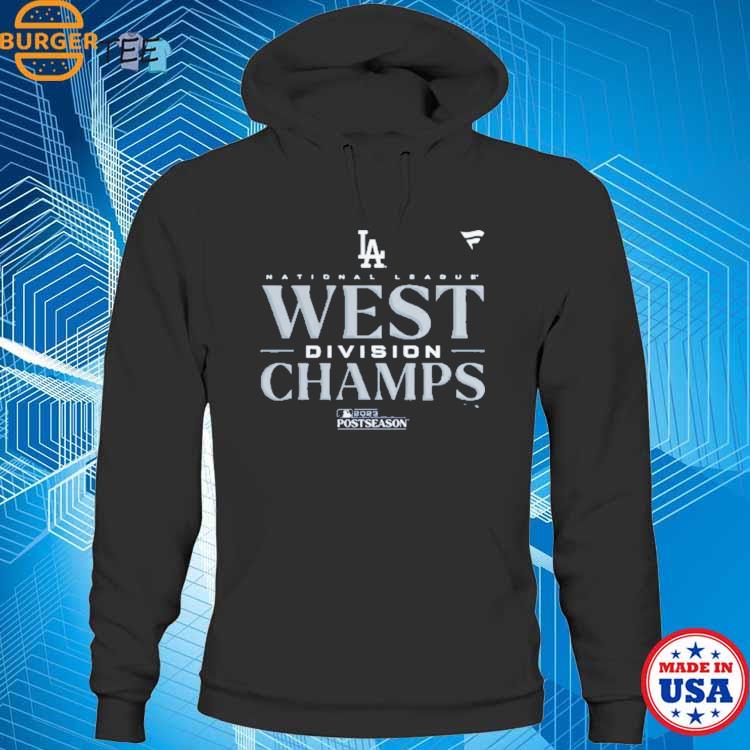 Los Angeles Dodgers 2023 NL West Division Champions National League T-Shirt