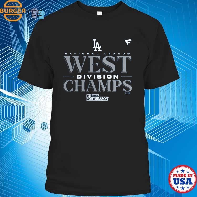 LA Dodgers NL West Division Champions 2023 Shirt, hoodie, longsleeve,  sweatshirt, v-neck tee