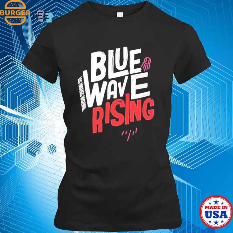 Los Angeles Dodgers blue wave rising logo shirt, hoodie, sweater, long  sleeve and tank top