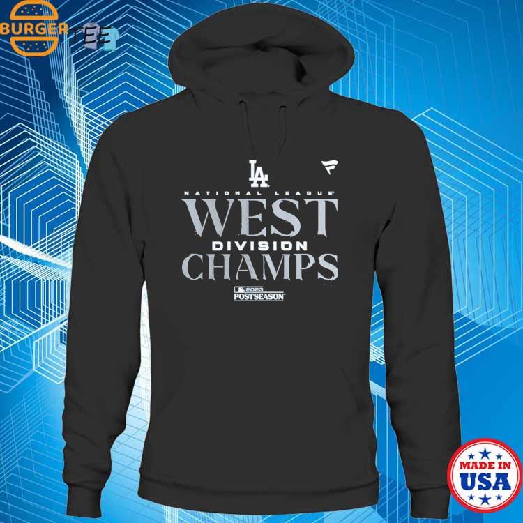 Official Los Angeles Dodgers Fanatics Branded 2023 Nl West Division  Champions Locker Room T-Shirt, hoodie, sweater, long sleeve and tank top