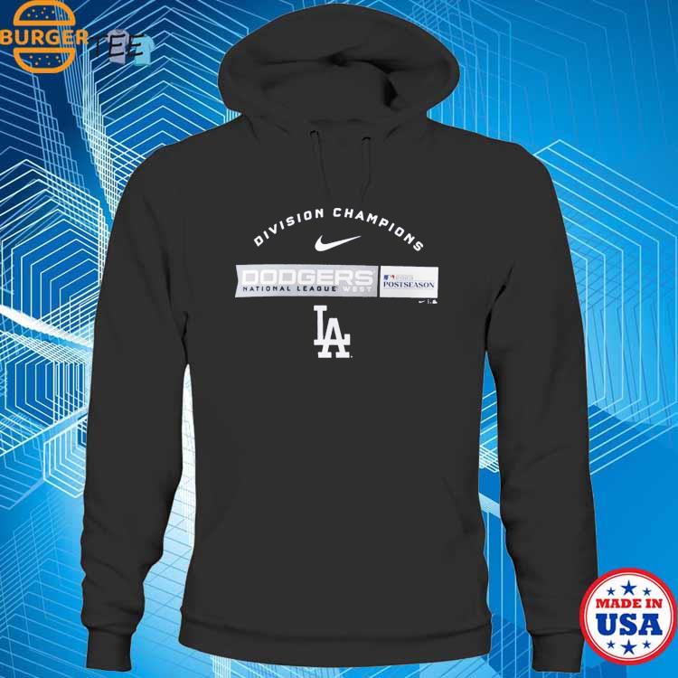 Nike Los Angeles Dodgers Postseason 2023 NL West Champions shirt, hoodie,  longsleeve, sweatshirt, v-neck tee