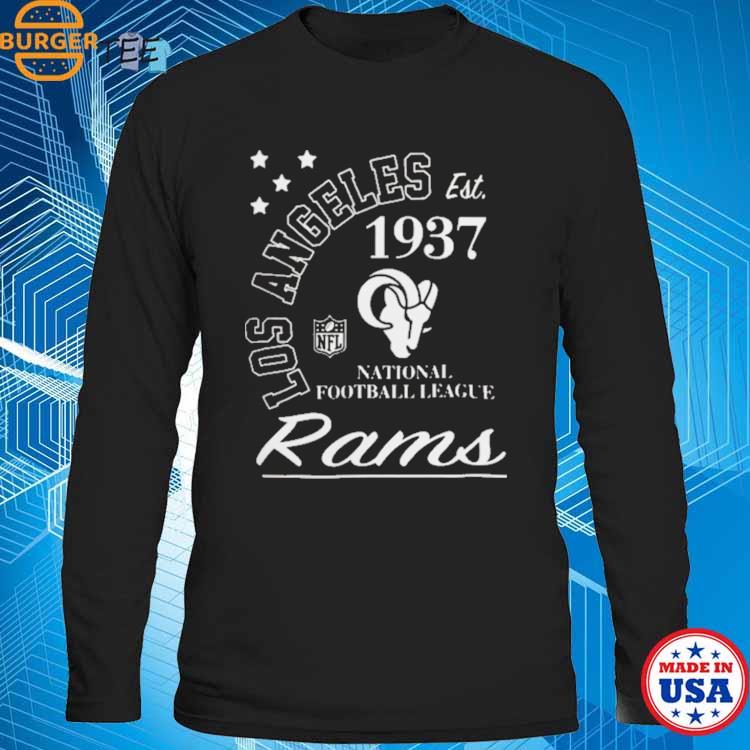 Los Angeles Rams Starter Black City Arch Team Shirt - Peanutstee