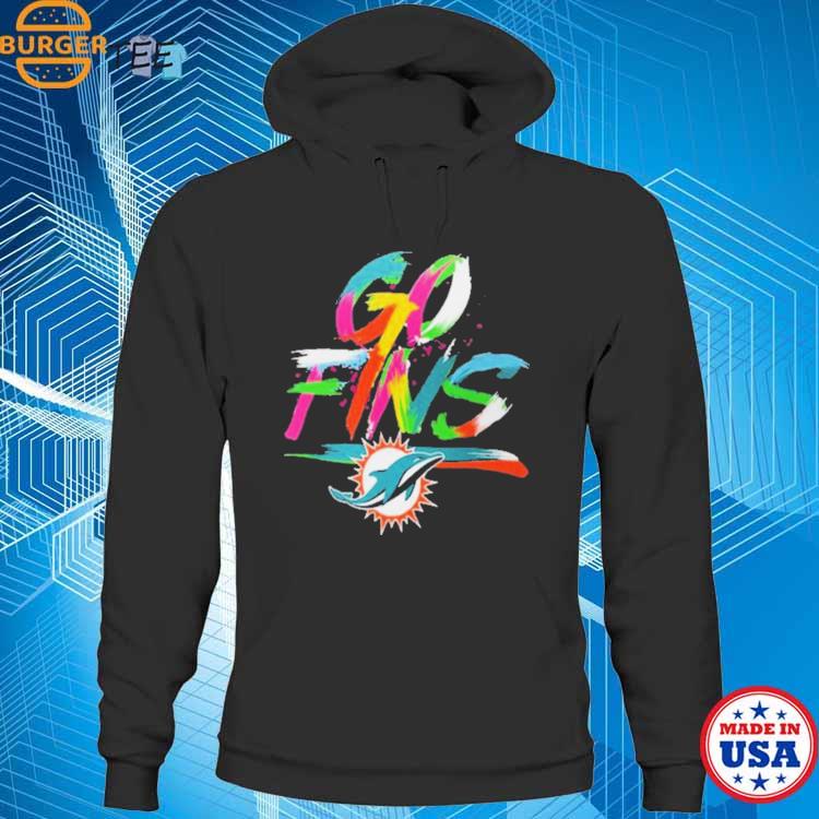 Miami Dolphins Anthracite Local Go Fins Shirt, hoodie, longsleeve