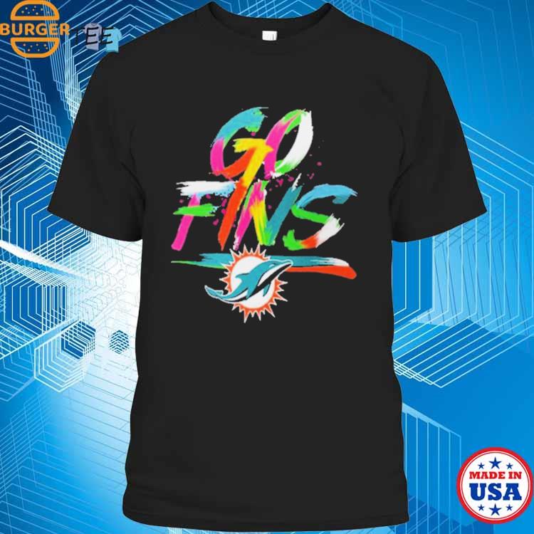 Miami Dolphins go Fins logo 2023 T-shirt, hoodie, sweater, long sleeve and  tank top