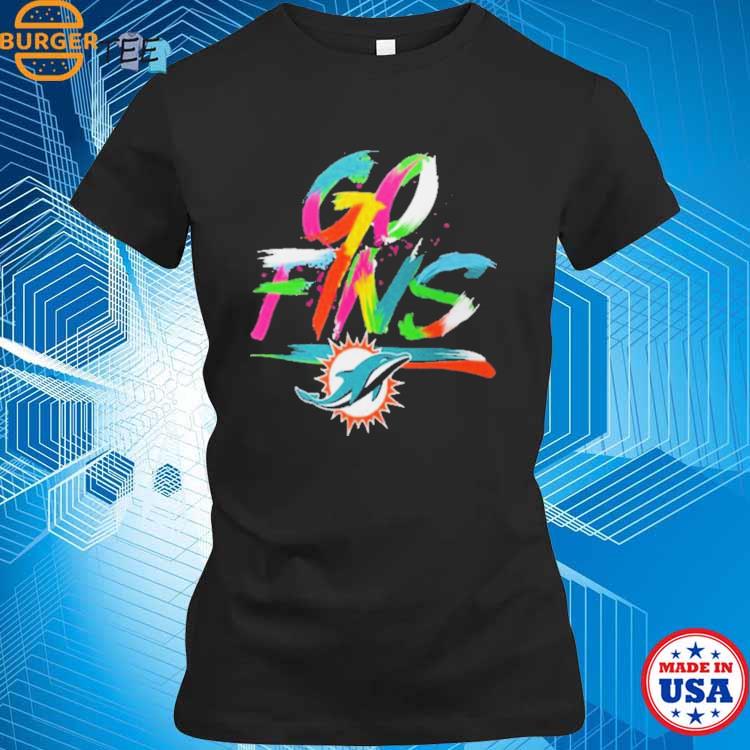 Miami Dolphins Anthracite Local Go Fins Shirt, hoodie, longsleeve