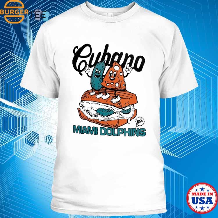 Official Miami Dolphins Homage NFL x Guy Fieri's Flavortown Tri