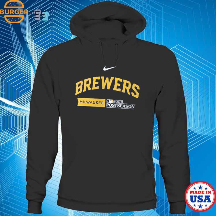 Official Milwaukee brewers brew nation 2023 postseason T-shirt, hoodie,  tank top, sweater and long sleeve t-shirt