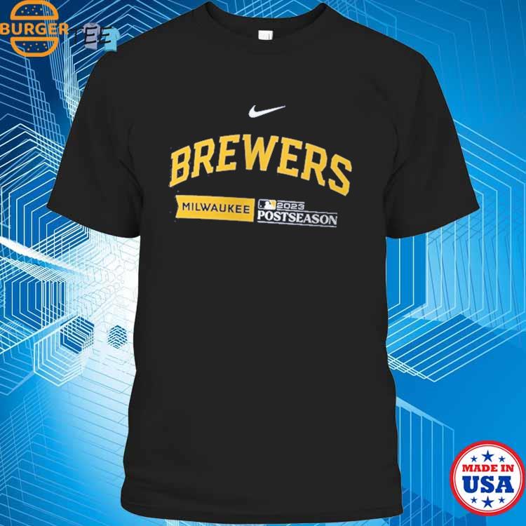 Milwaukee Brewers Nike 2023 Postseason Dugout shirt, hoodie, sweater, long  sleeve and tank top