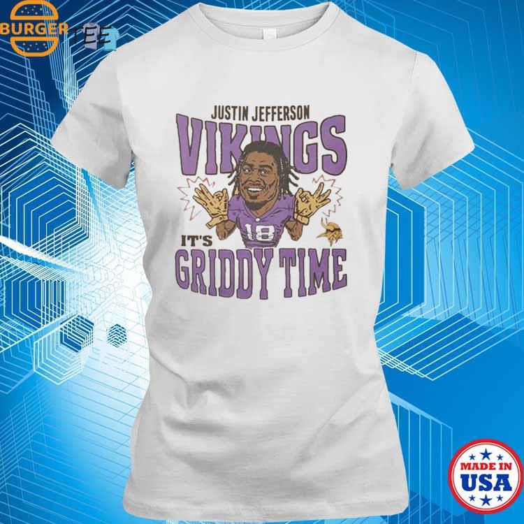 Justin Jefferson Griddy Minnesota Vikings T-Shirt