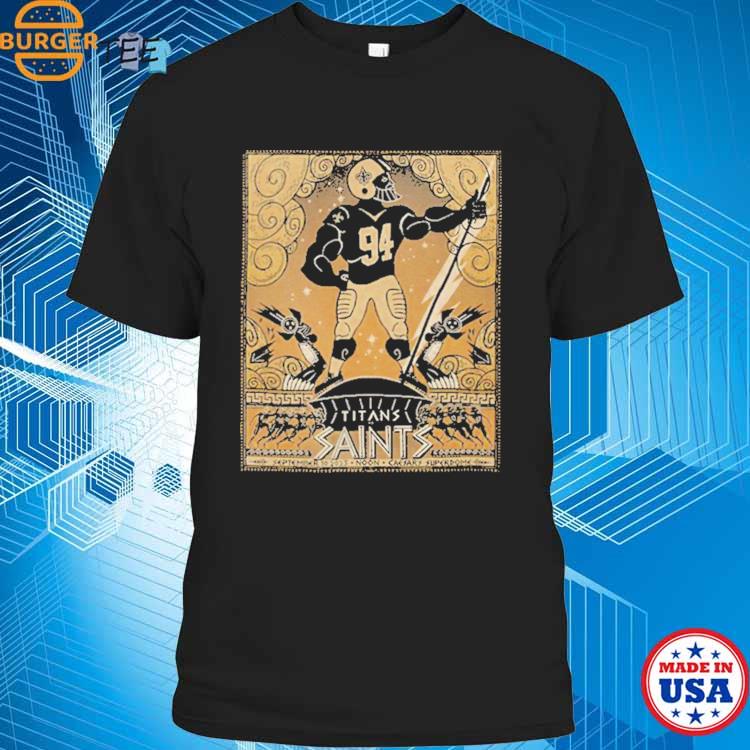 New Orleans Saints A Clash With The Tennessee Titans September 10 2023 Noon  Caesar's Superdome 3D T-Shirt - Binteez