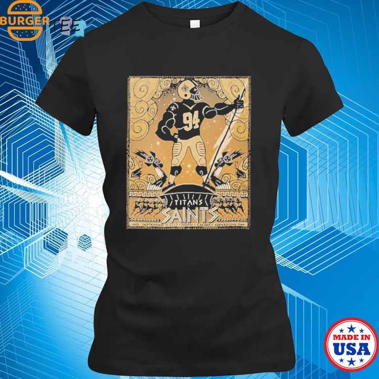 New Orleans Saints A Clash With The Tennessee Titans September 10 2023 Noon  Caesar's Superdome 3D T-Shirt - Binteez