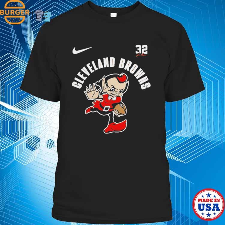 Nike Cleveland Browns 32 Signature Shirt - Yesweli