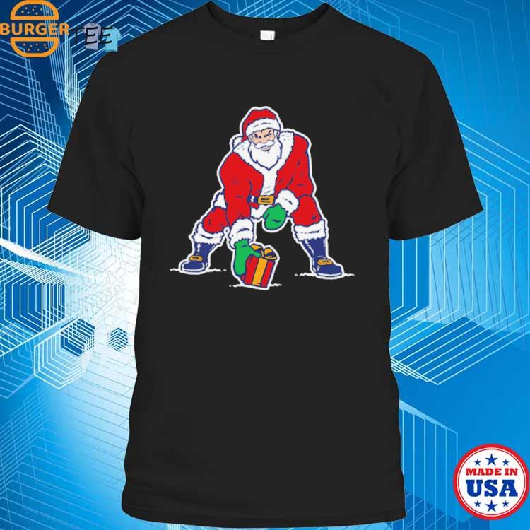 Old School Patriots Santa Logo Shirt