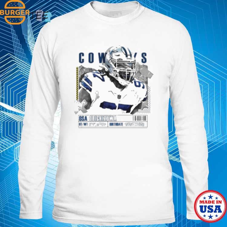 Osa Odighizuwa Football Paper Poster Dallas Cowboys shirt, hoodie