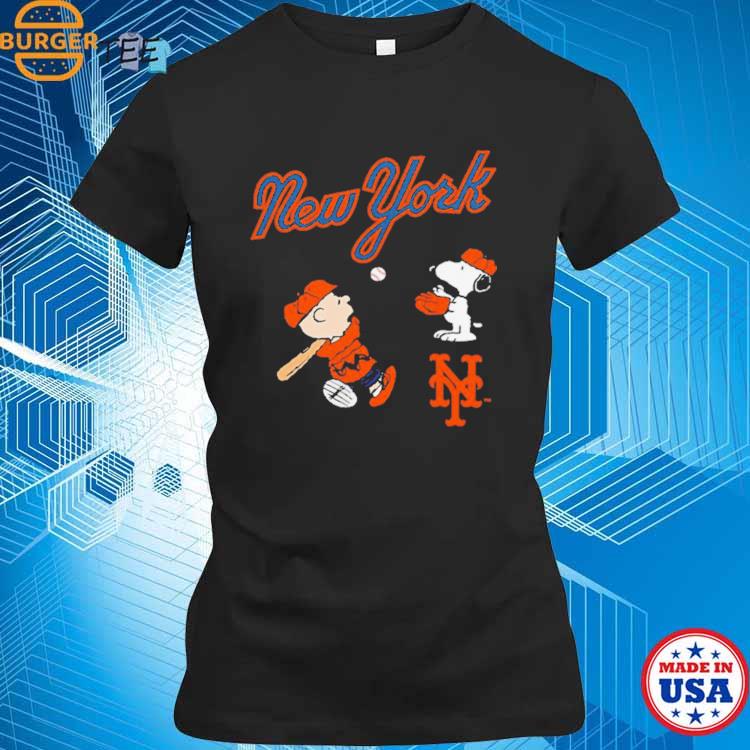 Official Peanuts Charlie Brown And Snoopy Playing Baseball New