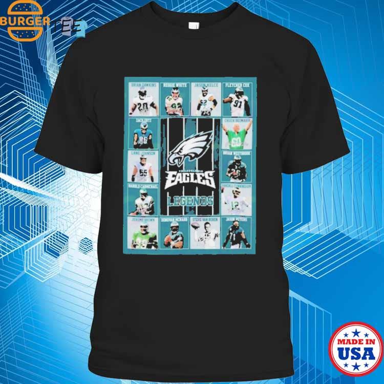 Philadelphia Eagles Legends Players 2023 Signatures shirt, hoodie, sweater,  long sleeve and tank top