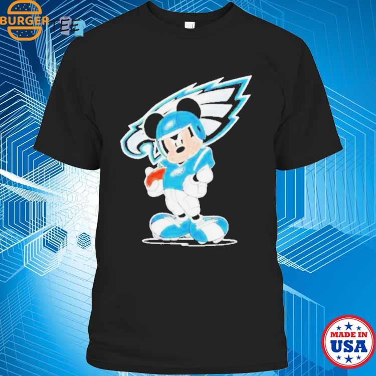 Official Philadelphia eagles NFL mickey mouse player cartoon 2023