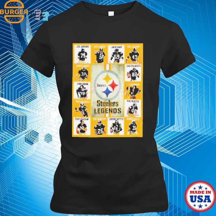 Pittsburgh Steelers Players The Legends Signatures T-shirt,Sweater, Hoodie,  And Long Sleeved, Ladies, Tank Top