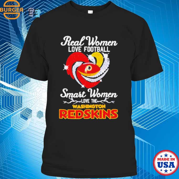 Real women love football smart women love the redskins diamond native shirt,  hoodie, longsleeve, sweatshirt, v-neck tee