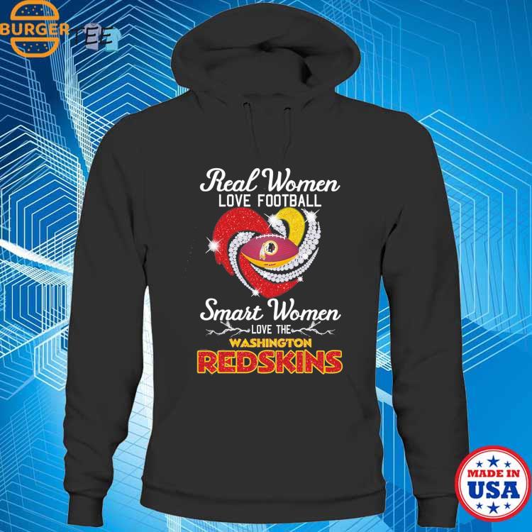 Real Women Love Football Washington Redskins T-Shirt, hoodie