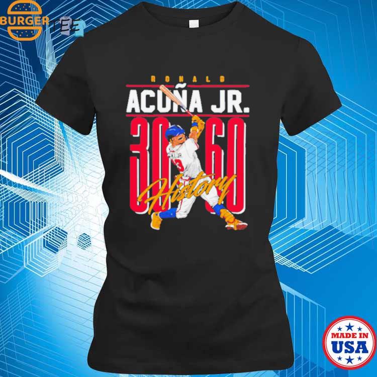 Ronald Acuna Jr. History Mlbpa Baseball Shirt