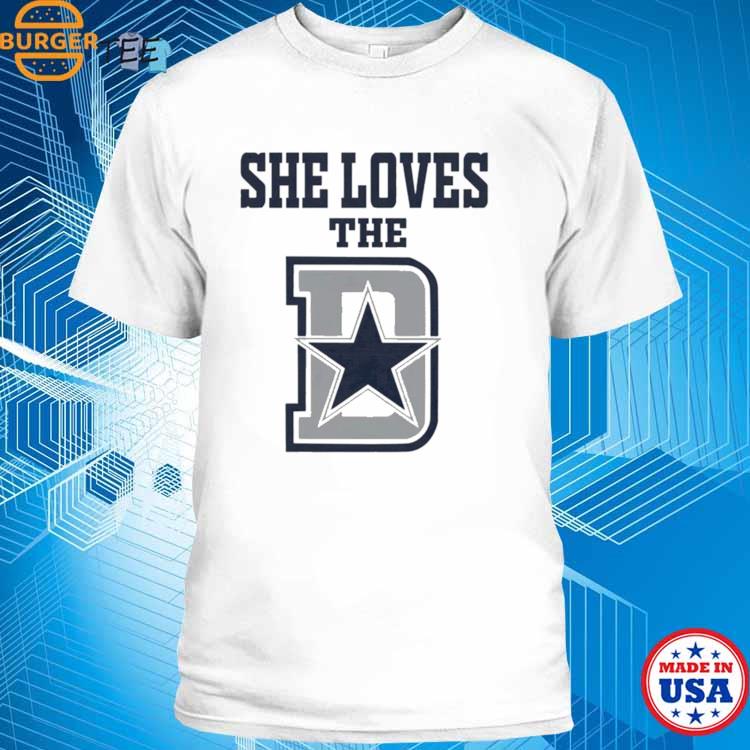 Official She Loves The Dallas Cowboys Shirt, hoodie, sweater, long sleeve  and tank top