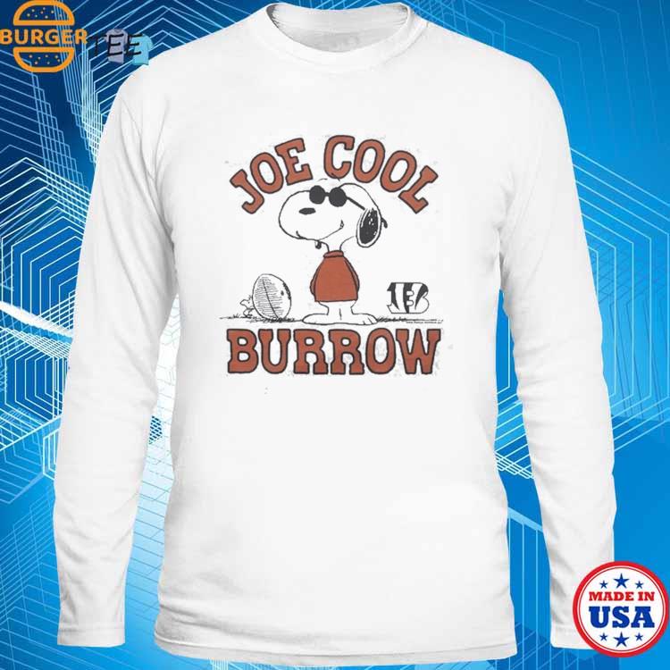 Peanuts X Bengals Joe Cool Burrow Shirt