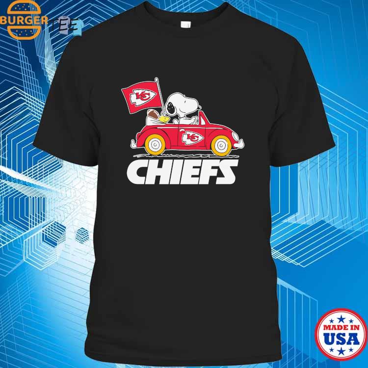 Official kansas City Chiefs Snoopy On A Car Shirt, hoodie, sweater, long  sleeve and tank top