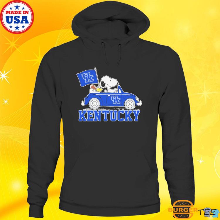 Official The Peanuts Snoopy And Woodstock Drive Car Kentucky Wildcats ...