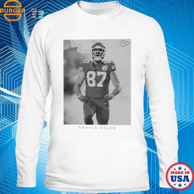 Travis Kelce Kansas City Chiefs Majestic Threads Player Graphic