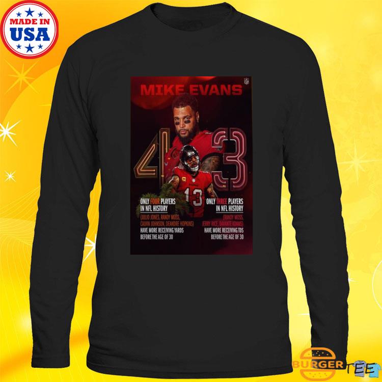 Two Historical Facts About Mike Evans Of The Tampa Bay Buccaneers in NFL  History Unisex T Shirt - Limotees