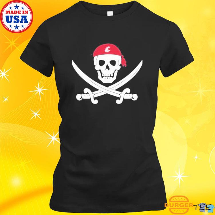 Official washington State Golf Pirate's Skull Shirt, hoodie, tank