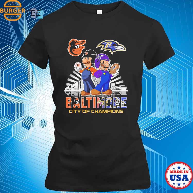 Baltimore City Of Champions Mario Baltimore Ravens And Mario