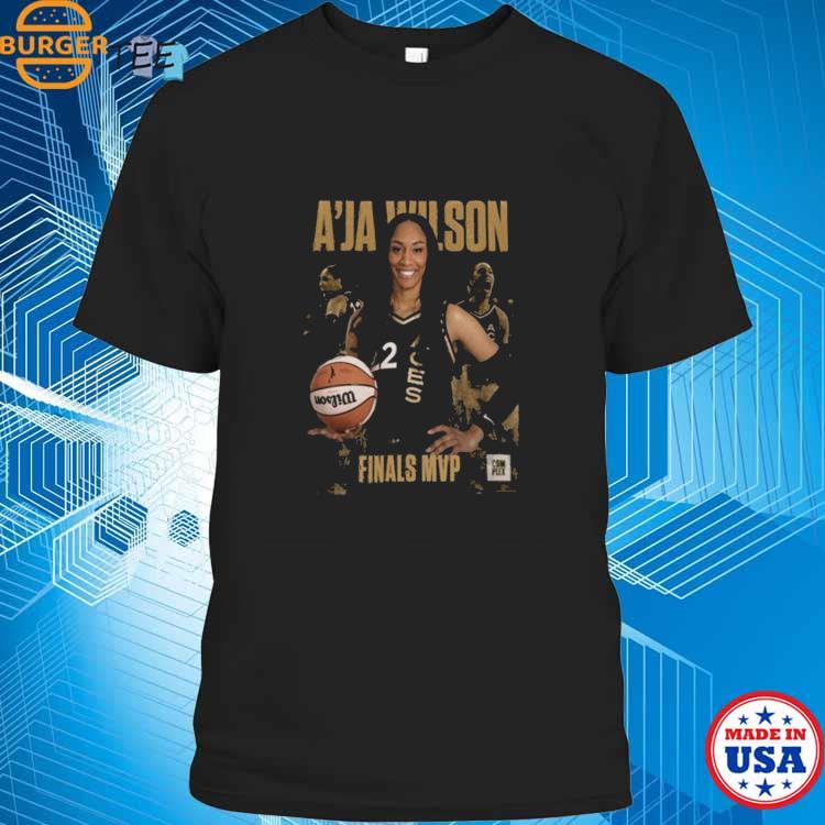 2023 WNBA Finals MVP Is Aja Wilson Of The Las Vegas Aces T-Shirt ...