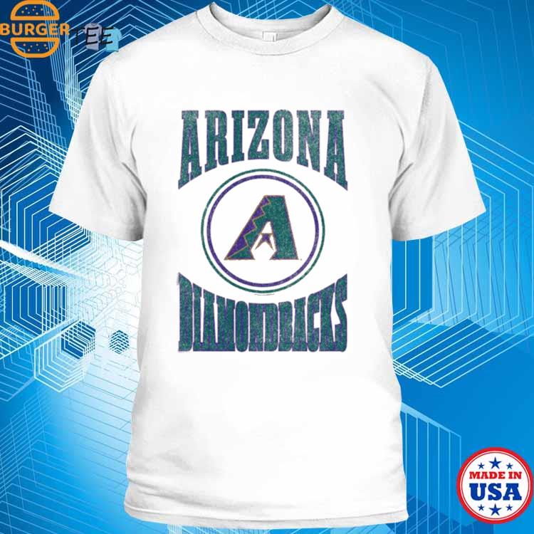 Official Arizona diamondbacks arched logo slub T-shirt, hoodie, tank top,  sweater and long sleeve t-shirt